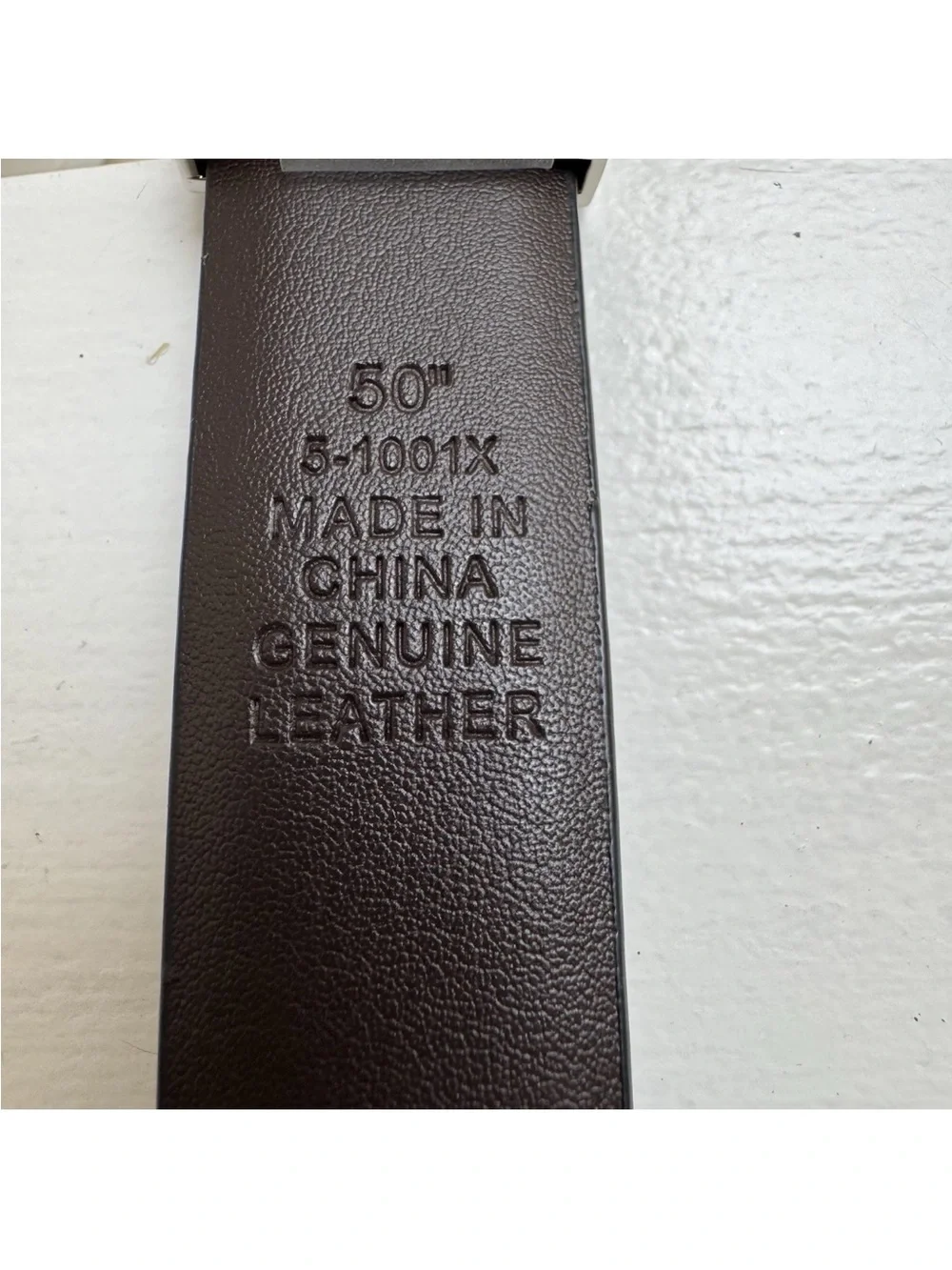 Stacy Adams Leather Dress Belt 50